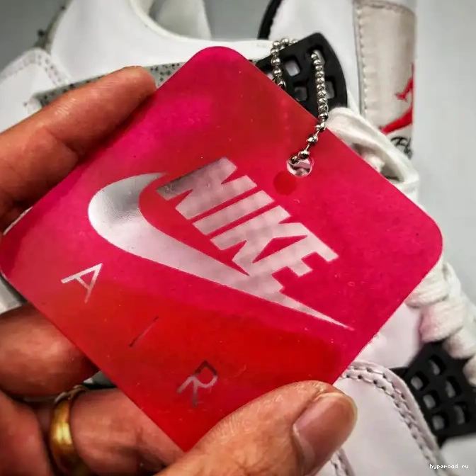 OG Air White (nike) Cement 4 Jordan 840606-192 0417